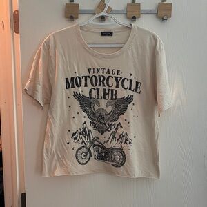 Vintage Motorcycle Club Graphic Sweater